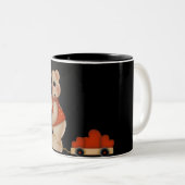 Ours avec Wagon of Hearts Mug (Devant droit)