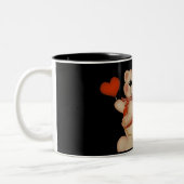 Ours avec Wagon of Hearts Mug (Gauche)