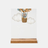 Ours, Ballons Bleus, Ballons À Air Chaud, Bar Momo (Recto)