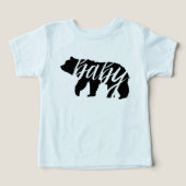 Ours Bébé Bleu Glacé Ensemble Familial (Design Recto)