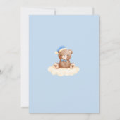 Ours Bébé Douche Invitations Garçon Air Chaud Ball (Dos)