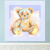 Ours bijoux en toile (Insitu (Plancher de Bois))