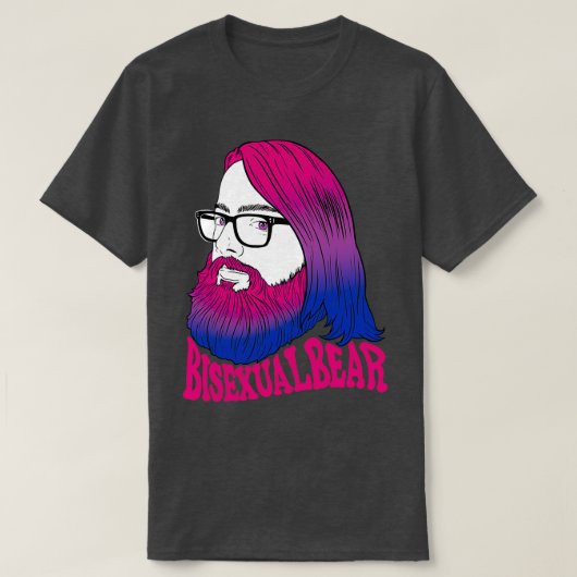 Ours bisexuel à poils Classique TShirt (Design devant)