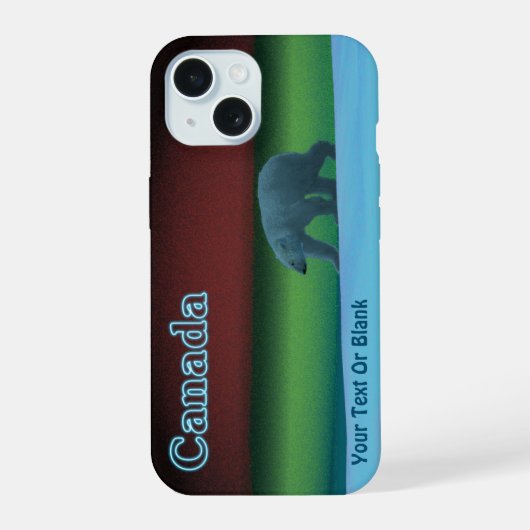 Ours blanc Polar Lights (Verso)