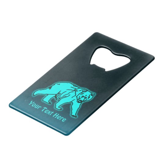 Ours bleu Kodiak (Devant Angle)