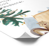 Ours Bois Animaux Vieux Villes Histoires Poster (Coin)