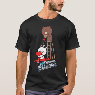 ours brun et cône T-shirt classique