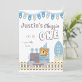 Ours d'anniversaire, Invitation de train, 1er anni (Debout devant)