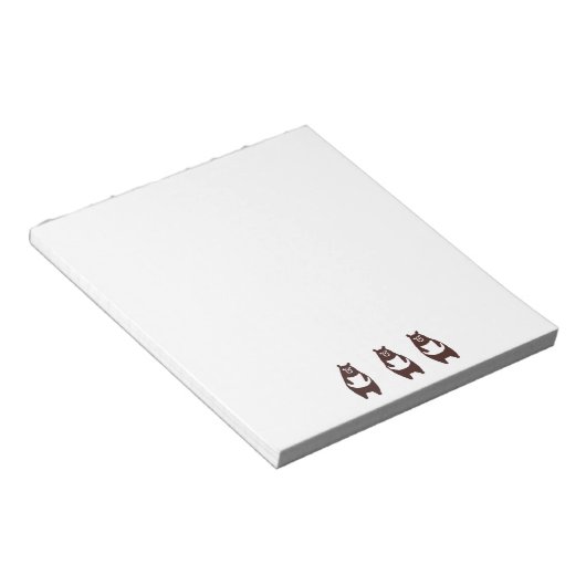 Ours dans un Bloc-notes de ligne (Incliné)