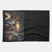 Ours dansant Serviette Animaux Porter Serviette de (Horizontal)