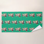 Ours de baseball 1 (Serviette de bain)