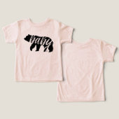 Ours de bébé | Famille correspondante (Design Recto & Verso)