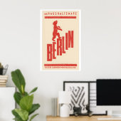 Ours de Berlin impression d'étiquette de boîte d'a (Bureau à domicile)