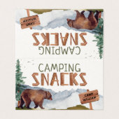 Ours de bois - Snacks en bois Carte Buffet des sig (Outside Unfolded)