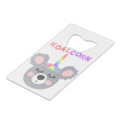 ours de maïs koala avec corne arc-en-ciel Cool Koa (Devant Angle)