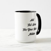 Ours de maman - Mug personnalisable (Devant droit)