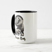 Ours de maman - Mug personnalisable (Devant gauche)