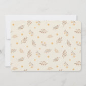 Ours de miel doux Invitation d'anniversaire (Dos)