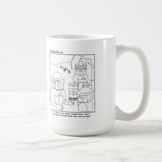 Ours de miel infiltré - Mug (Droite)