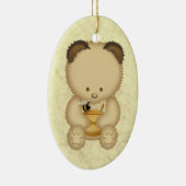 Ours de miel Ornement personnalisé (Droite)