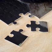 Ours de panda géants Manger Bambou & Jouer puzzle (Côté)