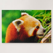Ours De Panda Rouge. Jigsaw Puzzle (Horizontal)
