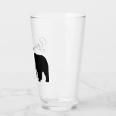 Ours de Pierre-Yellowstone en verre (Gauche)