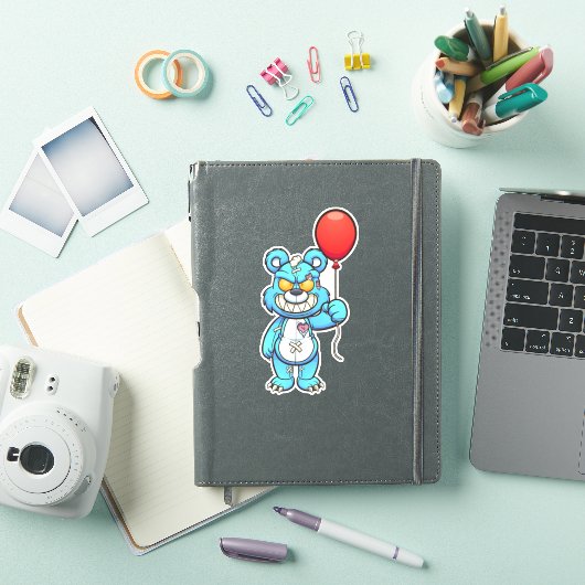 Ours de pitié - Sticker Zombie (Couverture iPad)