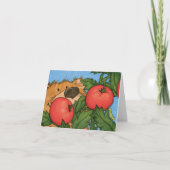 Ours de tomate / Carte de note (Devant)