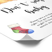 Ours d'hiver - N'appelle pas bébé Poster (Coin)