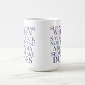 Ours dormant Michigan Dunes de sable Café Mug (Centre)