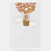 Ours En Conflit, Ballons Roses, Baby shower D'Accu (Recto)