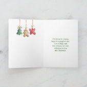 Ours en peluche Arbre de Noël Ma 1ère carte de Noë (Intérieur)