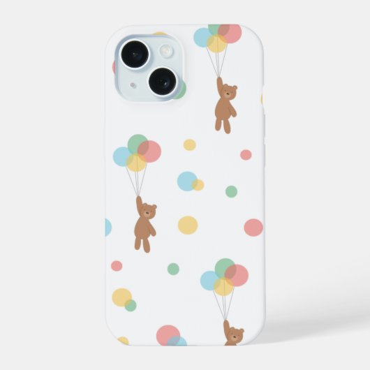 Ours en peluche avec ballons (Verso)