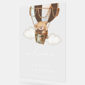 Ours en peluche, ballon Brown, accueil pour le pre (Angle)