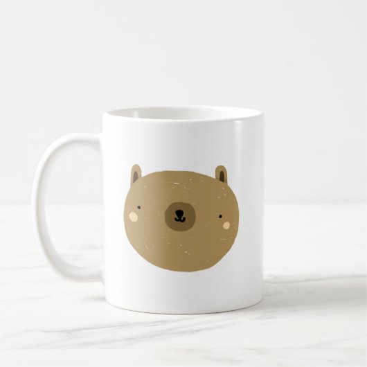 Ours en peluche Brown Mug classique (Gauche)