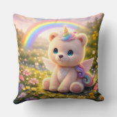 Ours en peluche licorne luxe coussin (Verso)