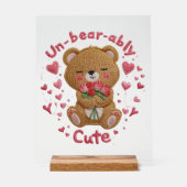 Ours en peluche mignon insupportable (Recto)