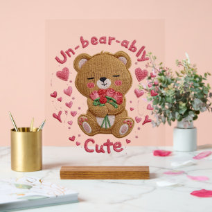 Ours en peluche mignon insupportable