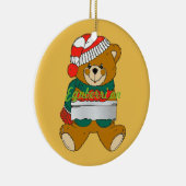 Ours en peluche ornement de Noël (Droite)