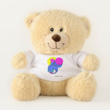 Petit Bunnies Fuzzy Teddy T-shirt rempli !