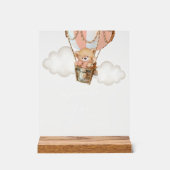 Ours En Teddy, Ballotte À Air Chaud Rose, Bar Momo (Recto)