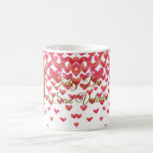 Ours et cœur, tasse à café, cadeau de la Saint-Val (Centre)