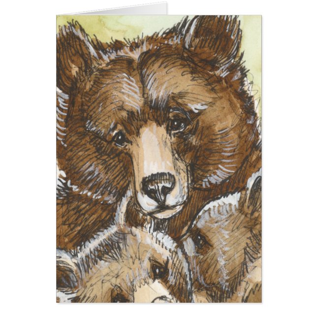 Ours et CUB de mère (Devant)