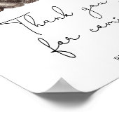 Ours et jarre miel - Merci pour venir Poster (Coin)