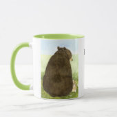 Ours et lapin - les amis ont votre dos ! Tasse (Gauche)
