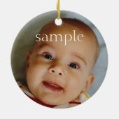 ours et ornement de bébé (Dos)