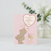 Ours et souris Enfants Invitation Anniversaire (Debout devant)