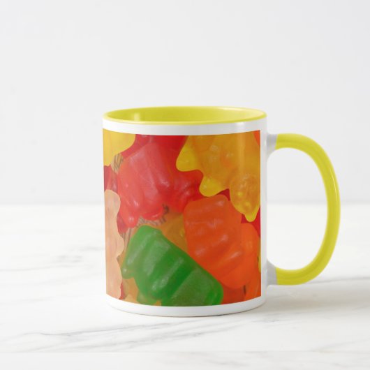 Ours gommeux - tasse (Droite)