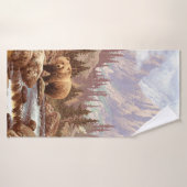Ours grizzli dans les Rocheuses / AF-006bear, g (Serviette de bain)